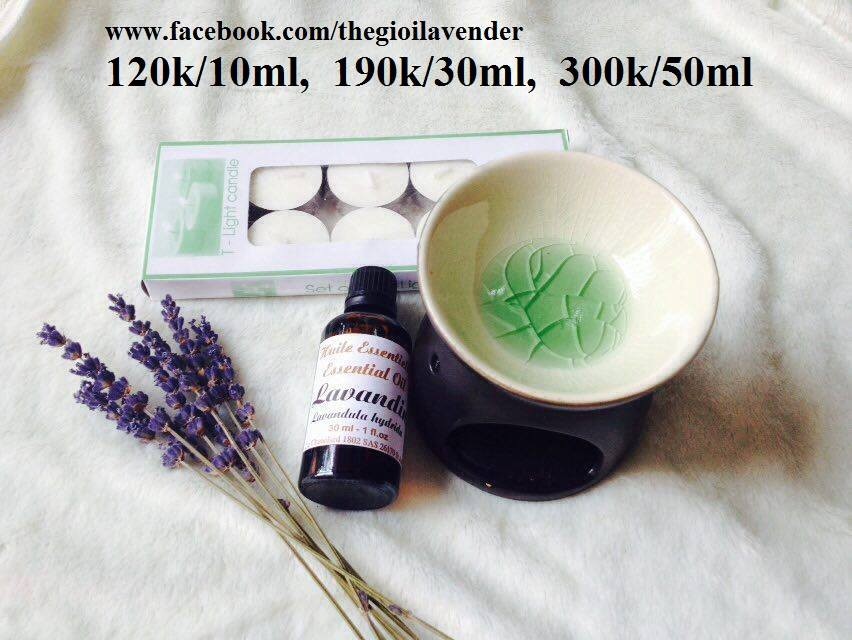 tinh dầu lavender nguyên chất
