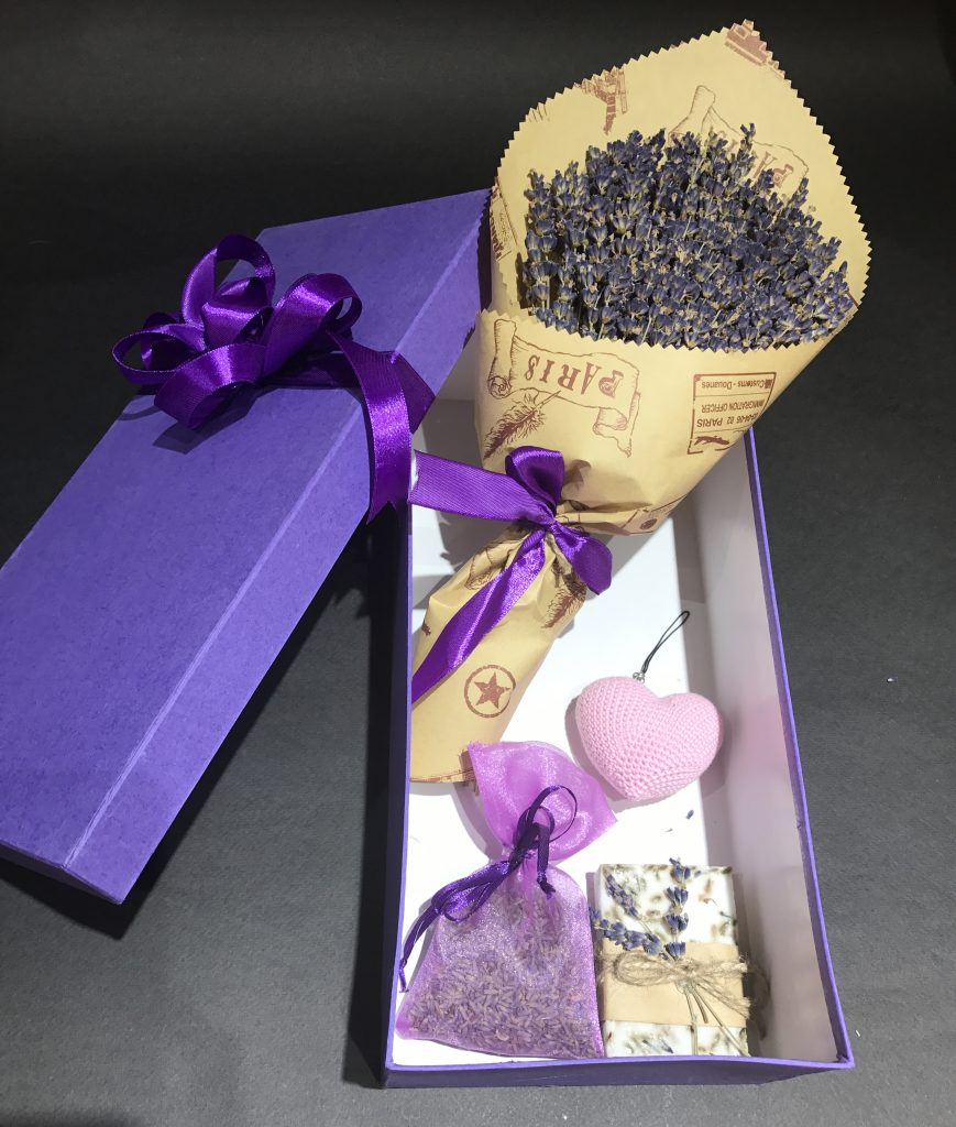 thế giới hoa lavender khô