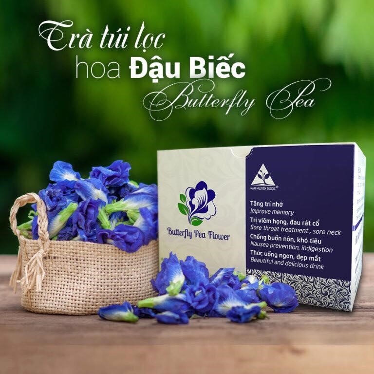 Trà túi lọc đậu biếc