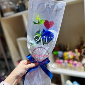 LOVE hoa hồng coban- xanh