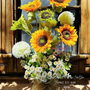 Hoa lụa mix db16