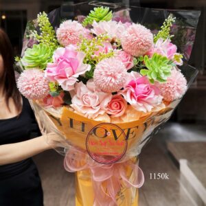 Hoa sáp tone hồng- SNC*EDILY