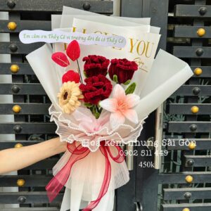 Hoa kẽm nhung mix