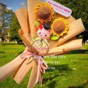 Hướng dương len*heo len tốt nghiệp