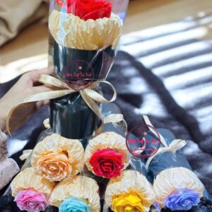 Hoa sáp 7 lớp- màu ngẫu nhiên