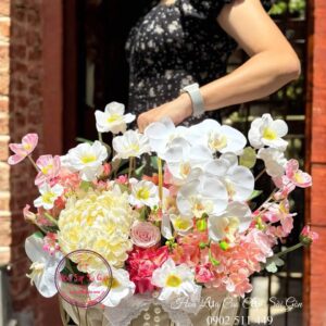 Hoa lụa mix db98