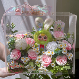 Hoa mix * Baby doll - Vali mica cao cấp 30.35.18cm