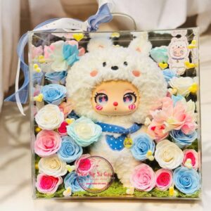 Vali mica cao cấp 35.35.20cm: Liila PUPPY 600%