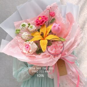 BOH4 Hoa len handmade mix