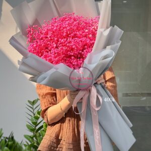 BOH154 Baby hồng - Hoa khô thật vĩnh cửu