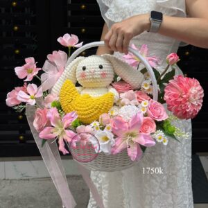 Crochet Moonlight – Hoa để bàn * Hoa mix | HDB7