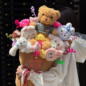 Plush Bouquet – Hoa sáp * Hoa bó | HB17